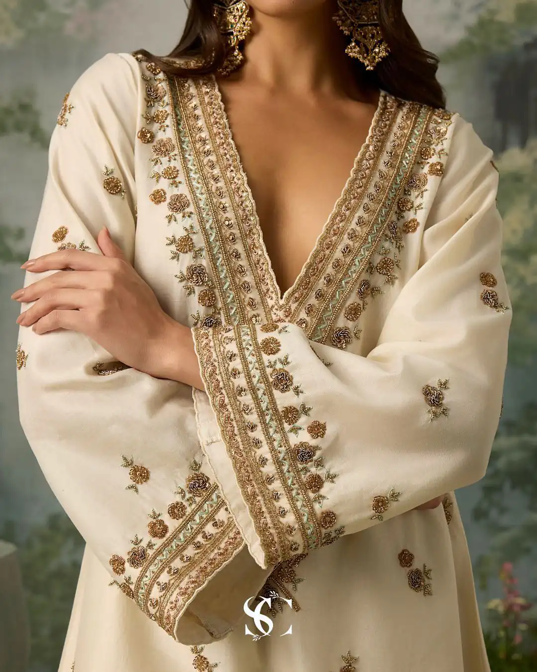 LG 2067 Off White Color Roman Silk Salwar Suit with Embroidery Work. Available at ₹1999 only. Delivery 4-6 Working Days. Shop now. | Jump Suits, Salwar suit, Designer Suits, Casual Suits, Creative suits, Palazzo Suits, Party Wear Suits, Patiala Suits, Straight Suits