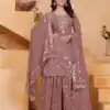 FE 99 Onion Color Fox Georgette Salwar Suit with Embroidery Work. Online Now at just ₹2549. Delivery 4-6 Working Days. Shop now. | Jump Suits, Salwar suit, Designer Suits, Casual Suits, Creative suits, Palazzo Suits, Party Wear Suits, Patiala Suits, Straight Suits