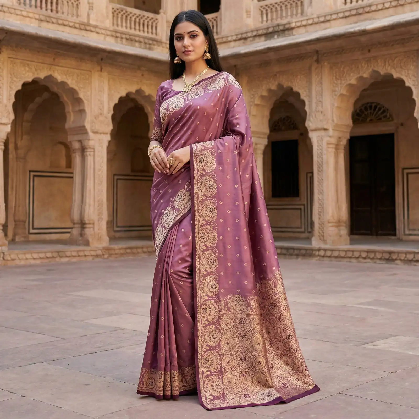 MB 8 Onion in Color Satin Silk Zari Work & Lace Work Saree . Available at ₹2149 only. Delivery 4-6 Working Days. Shop now. | Sarees, Bollywood Sarees, Creative Sarees, Designer Sarees, Embroidered Sarees, Ethnic Saree, Modern Digital sarees, Party Wear Sarees
