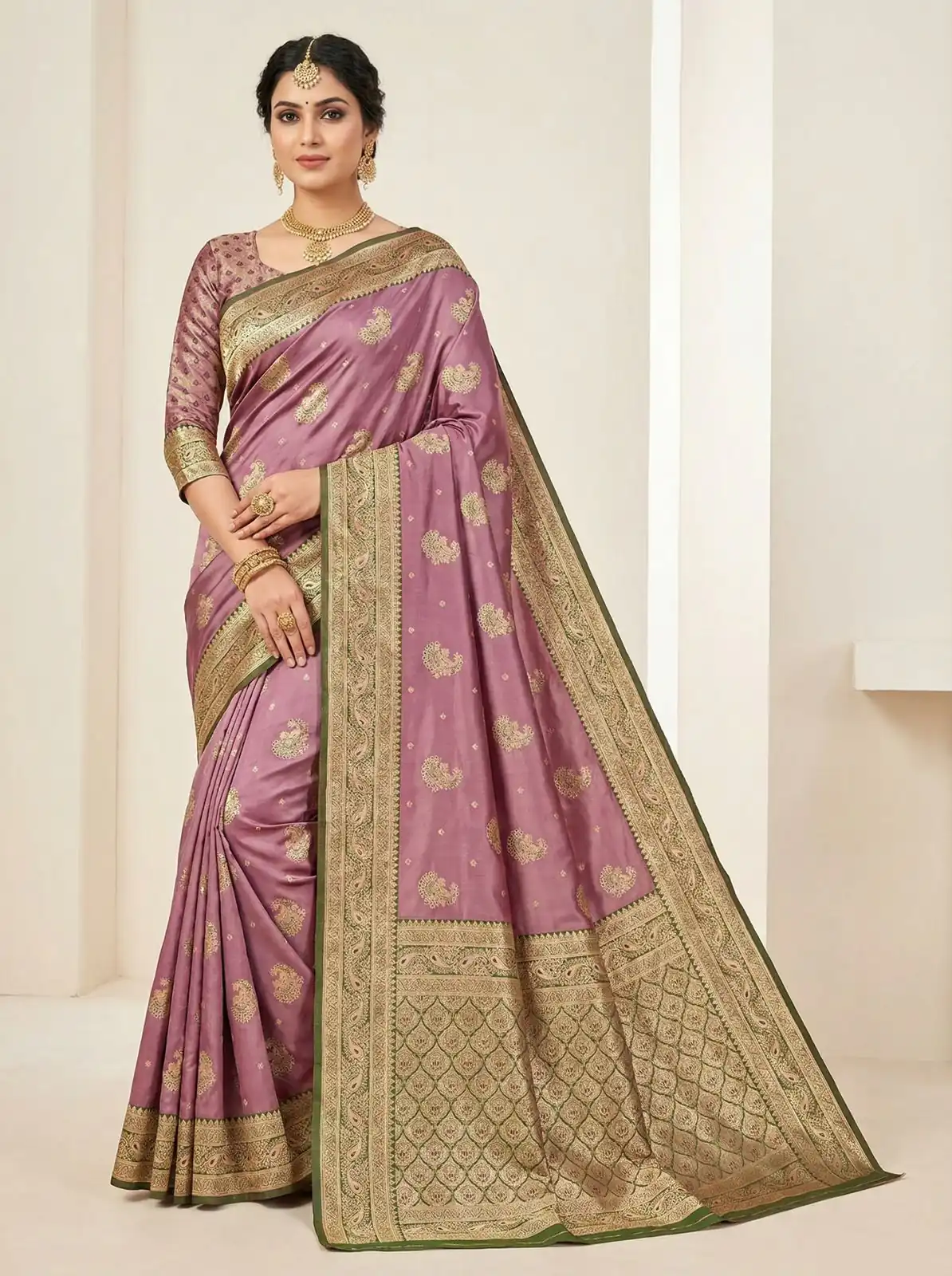 MB 13 Onion Color Smooth Satin Gold Butta Zari Work Saree. Online Special Price ₹2149. Delivery 4-6 Working Days. Shop now. | Sarees, Bollywood Sarees, Creative Sarees, Designer Sarees, Embroidered Sarees, Ethnic Saree, Modern Digital sarees, Party Wear Sarees