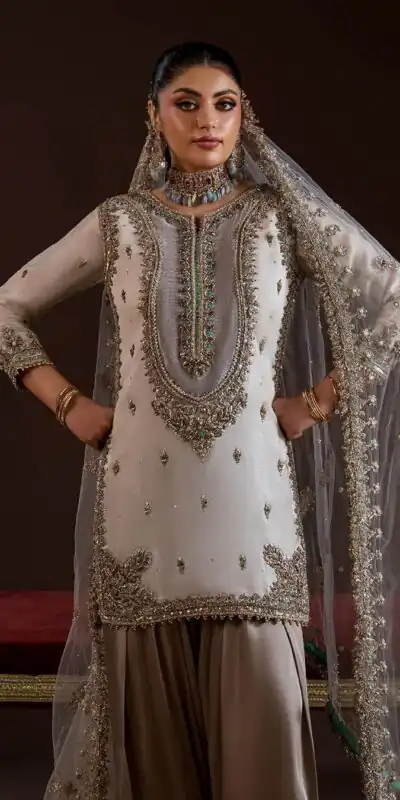 LG 2068 Off White Crape Silk Salwar Suit Perfect for Wedding, Party, Onam, Reception, Housewarming – . Grab it for ₹1999. Delivery 4-6 Working Day | Jump Suits, Salwar suit, Designer Suits, Casual Suits, Creative suits, Palazzo Suits, Party Wear Suits, Patiala Suits, Straight Suits