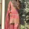 SR 1705 Peach Fendy Silk Salwar Suit Perfect for Wedding, Party, Cultural Events, Sangeet, Housewarming – . Grab it for ₹2449. Delivery 4-6 Working Da | Jump Suits, Salwar suit, Designer Suits, Casual Suits, Creative suits, Palazzo Suits, Party Wear Suits, Patiala Suits, Straight Suits
