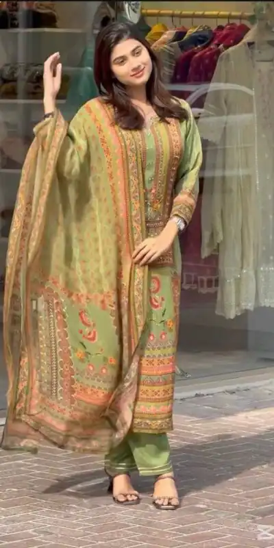 ST 236 Pista Faux Georgette Salwar Suit Perfect for Wedding, Party, Family Gatherings, Sangeet, Housewarming – . Affordable Price ₹1849. Days | Jump Suits, Salwar suit, Designer Suits, Casual Suits, Creative suits, Palazzo Suits, Party Wear Suits, Patiala Suits, Straight Suits