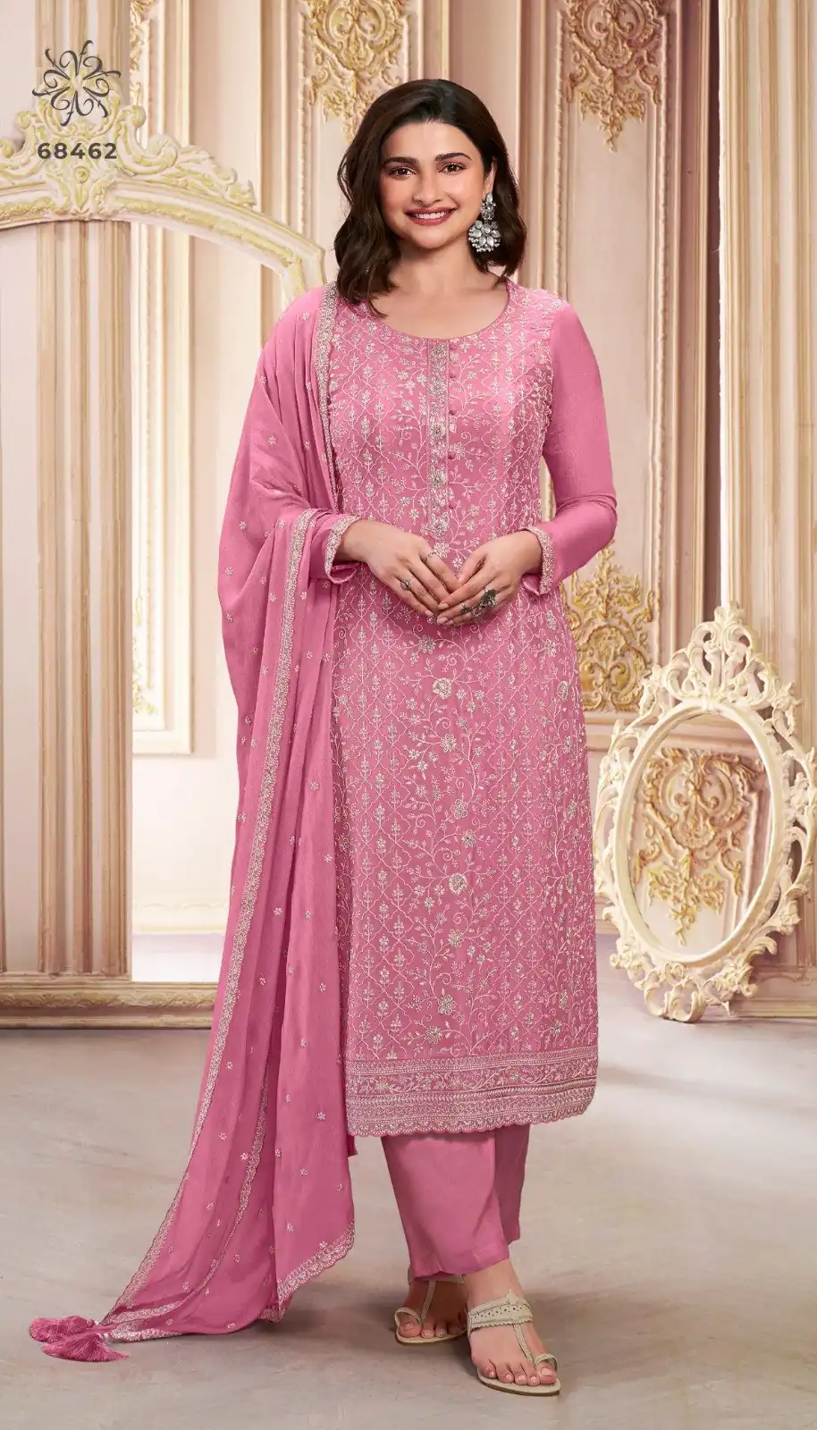 DSV 68461 Pink in Chinon Zari Work & Embroidery Work Salwar Suit . Grab it for ₹2149. Delivery 4-6 Working Days. Shop now. | Jump Suits, Tops & Bottoms, Track Suits, Trendy Wear, Salwar suit, Designer Suits, Casual Suits, Creative suits, Palazzo Suits, Party Wear Suits, Patiala Suits, Straight Suits