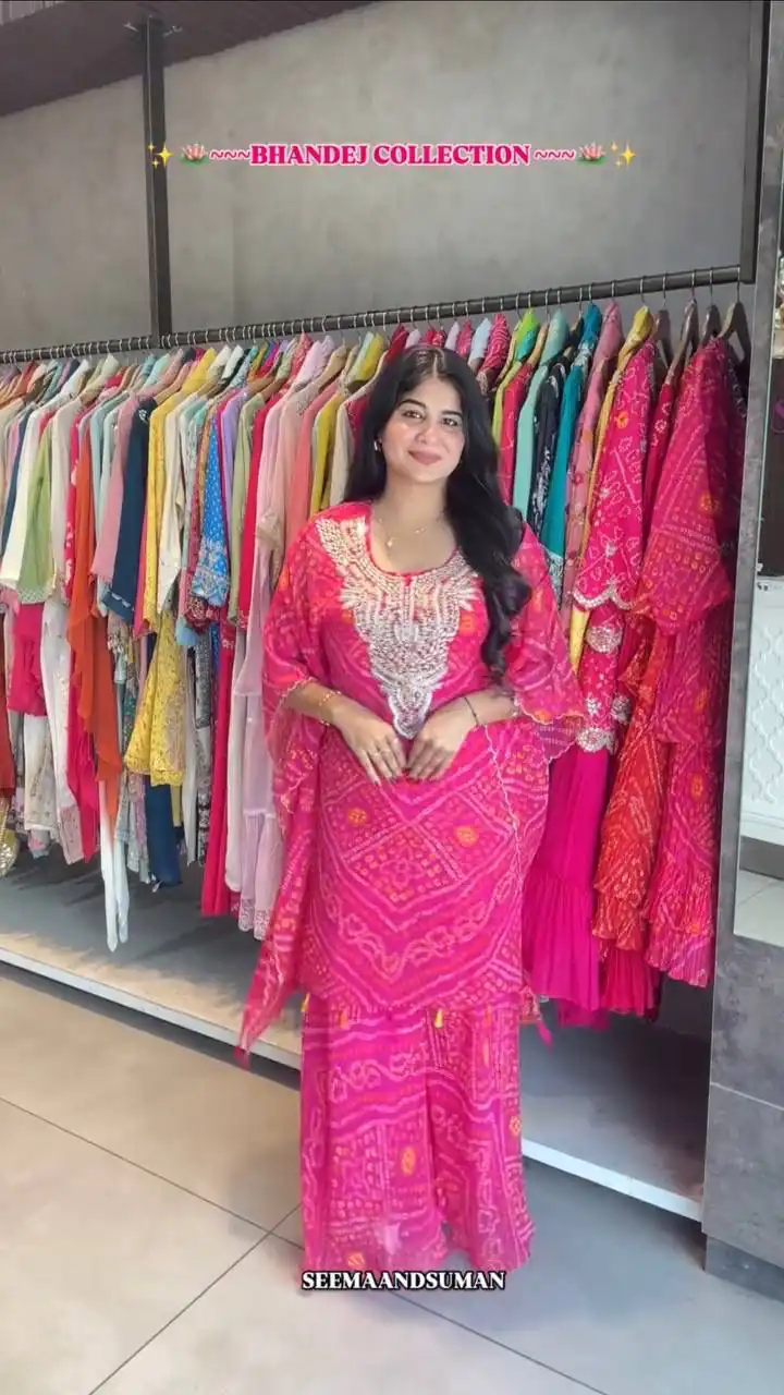 ST 226 Pink Color Georgette Salwar Suit with Embroidery Work. Introductory Price ₹1749. Delivery 4-6 Working Days. Shop now. | Jump Suits, Straight Suits, Salwar suit, Designer Suits, Casual Suits, Creative suits, Palazzo Suits, Party Wear Suits, Patiala Suits