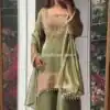 SR 1705 Pista Pista Fendy Silk Salwar Suit Perfect for Wedding, Party, Cultural Events, Sangeet, Housewarming – . Grab it for ₹2449. Delivery 4-6 Working Da | Jump Suits, Salwar suit, Designer Suits, Casual Suits, Creative suits, Palazzo Suits, Party Wear Suits, Patiala Suits, Straight Suits