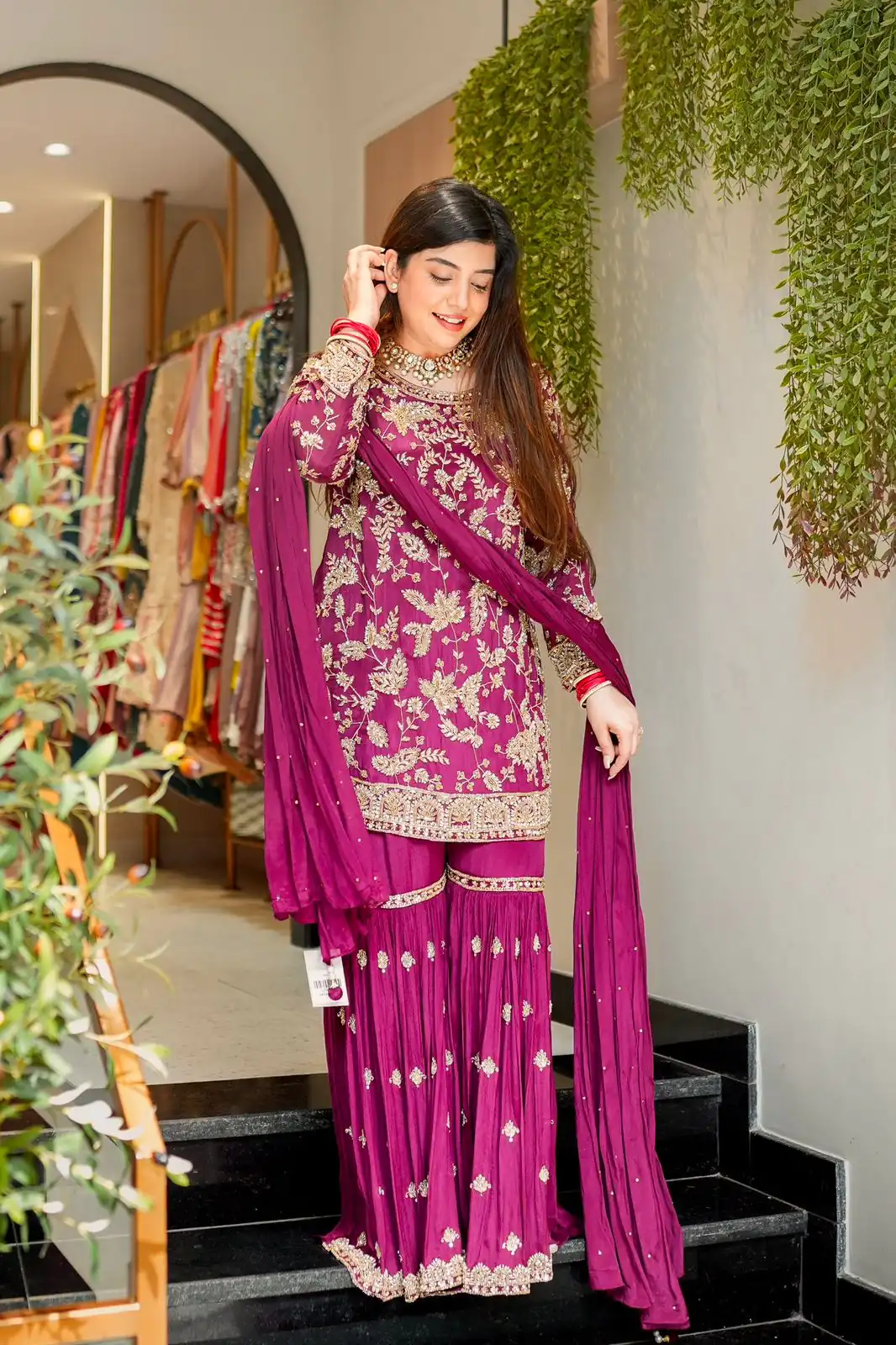 SRK 5302 Wine Color Georgette Salwar Suit with Embroidery Work. online Get it for ₹1899. Delivery 4-6 Working Days. Shop now. | Jump Suits, Salwar suit, Designer Suits, Casual Suits, Creative suits, Palazzo Suits, Party Wear Suits, Patiala Suits, Straight Suits