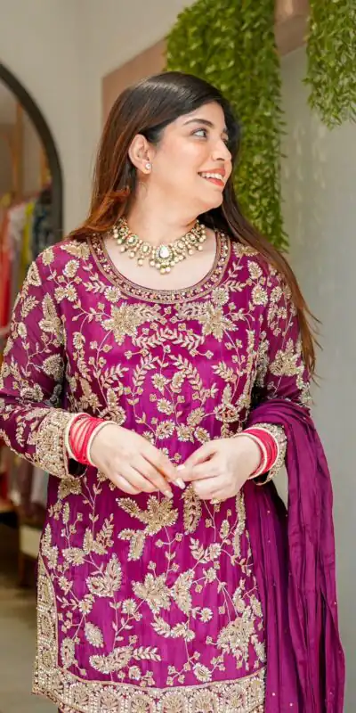 SRK 5302 Wine Color Georgette Salwar Suit with Embroidery Work. online Get it for ₹1899. Delivery 4-6 Working Days. Shop now. | Jump Suits, Salwar suit, Designer Suits, Casual Suits, Creative suits, Palazzo Suits, Party Wear Suits, Patiala Suits, Straight Suits