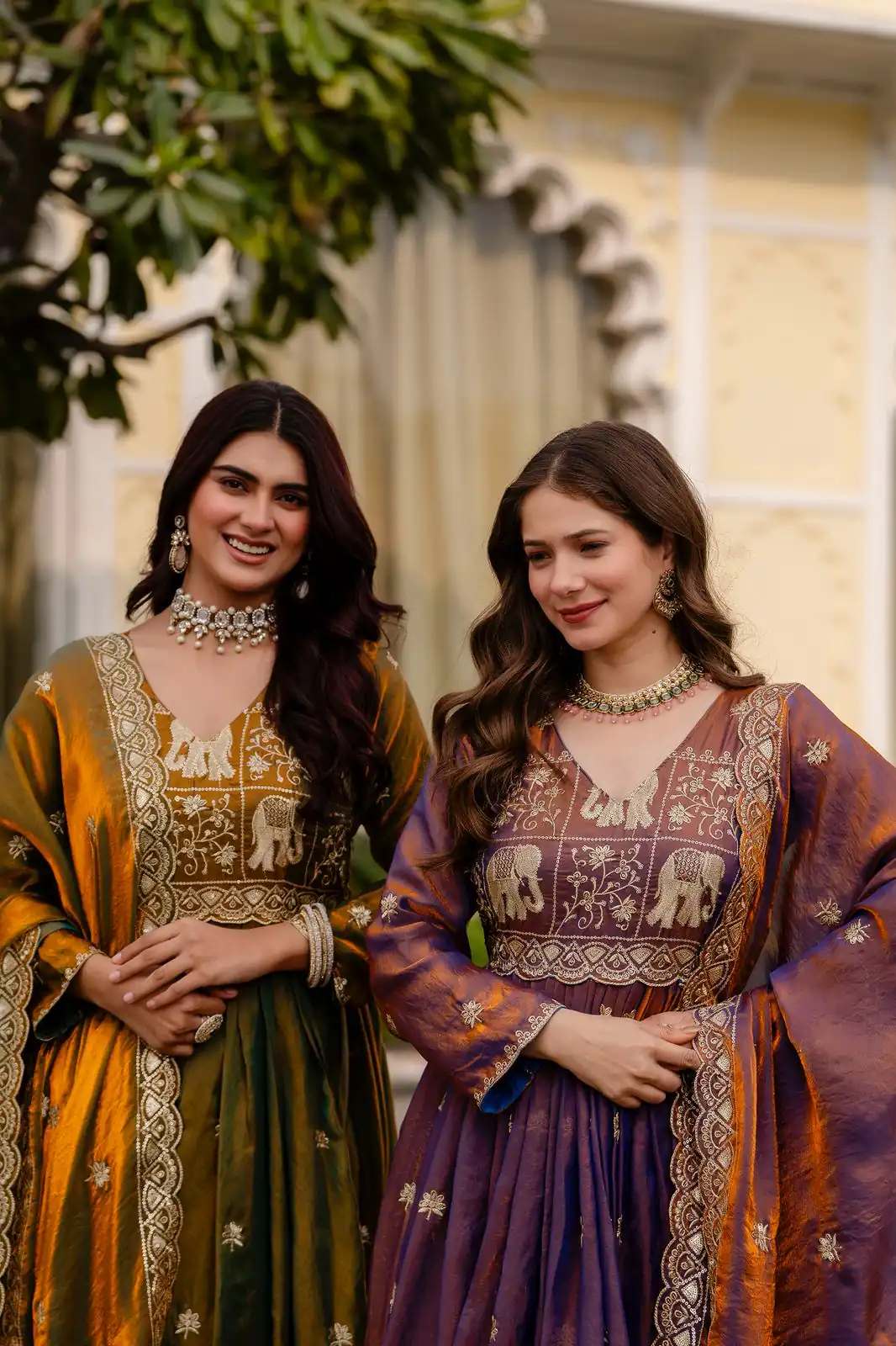 RR 38 Purple Fendy Satin Gown Perfect for Wedding, Party, Pongal, Makar Sankranti, Ganesh Chaturthi – . Available at ₹2649 only. Delivery 4-6 Wor | Gowns, Bollywood Gowns, Creative Gowns, Designer Gowns, Embroidered Gowns, Party Wear Gowns