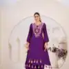 MF 912 Purple in Rayon Cotton Embroidery & Mirror Work Salwar Suit . Introductory Price ₹1899. Delivery 4-6 Working Days. Shop now. | Jump Suits, Salwar suit, Designer Suits, Casual Suits, Creative suits, Palazzo Suits, Party Wear Suits, Patiala Suits, Straight Suits
