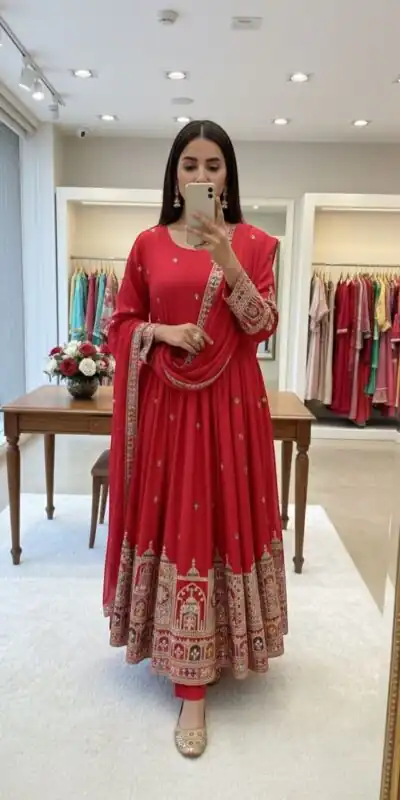 WW 1191 Red Color Chinon Silk Sequence Lace Work Gown. Online Affordable Price ₹2549. Delivery 4-6 Working Days. Shop now. | Gowns, Bollywood Gowns, Creative Gowns, Designer Gowns, Embroidered Gowns, Party Wear Gowns