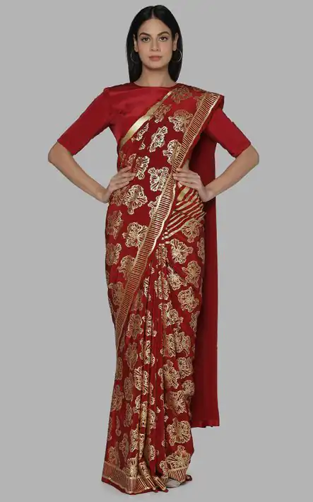 KT 148 Red Color Dolla Silk Foil Printed Saree Designer Work. Online Best Price ₹1474. Delivery 4-6 Working Days. Shop now. | Sarees, Bollywood Sarees, Creative Sarees, Designer Sarees, Embroidered Sarees, Ethnic Saree, Modern Digital sarees, Party Wear Sarees