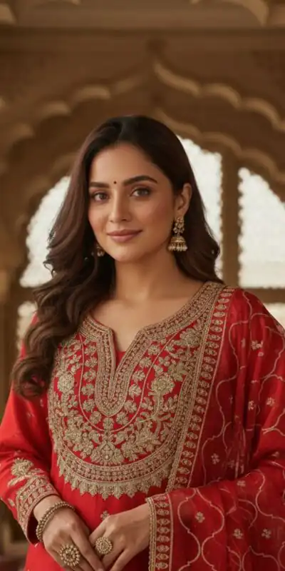 LG 2068 Red Salwar Suit Perfect for Wedding, Party, Baisakhi, Haldi, Ethnic Day –. Special Price ₹2149. Delivery 4-6 Working Days. Shop now. | Jump Suits, Straight Suits, Salwar suit, Designer Suits, Casual Suits, Creative suits, Palazzo Suits, Party Wear Suits, Patiala Suits