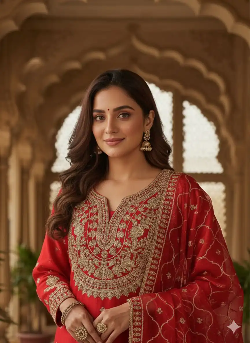 LG 2068 Red Salwar Suit Perfect for Wedding, Party, Baisakhi, Haldi, Ethnic Day –. Special Price ₹2149. Delivery 4-6 Working Days. Shop now. | Jump Suits, Straight Suits, Salwar suit, Designer Suits, Casual Suits, Creative suits, Palazzo Suits, Party Wear Suits, Patiala Suits