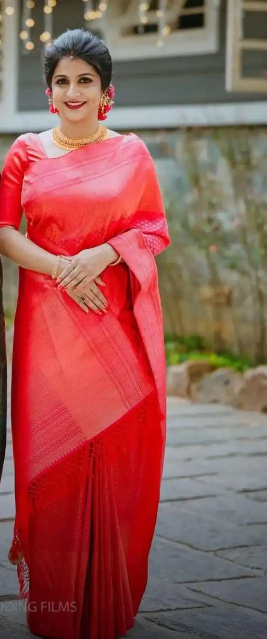 KP 4063 Red Soft Lichi Silk Saree with Lace Work & Lace Border. Affordable Price ₹1349. Delivery 4-6 Working Days. Shop now. | Sarees, Bollywood Sarees, Creative Sarees, Designer Sarees, Embroidered Sarees, Ethnic Saree, Modern Digital sarees, Party Wear Sarees