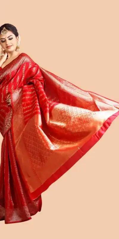 KPR 031 Red Color Soft Lichi Silk Saree with Lace Border & Lace Work. Best Price ₹1349. Delivery 4-6 Working Days. Shop now. | Sarees, Bollywood Sarees, Creative Sarees, Designer Sarees, Embroidered Sarees, Ethnic Saree, Modern Digital sarees, Party Wear Sarees