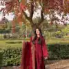 VLM 319 Red Natural Crep Silk Salwar Suit Perfect for Wedding, Party, Holi, Ganesh Chaturthi, Reception – . Special Price ₹2099. Delivery 4-6 Workin | Jump Suits, Salwar suit, Designer Suits, Casual Suits, Creative suits, Palazzo Suits, Party Wear Suits, Patiala Suits, Straight Suits