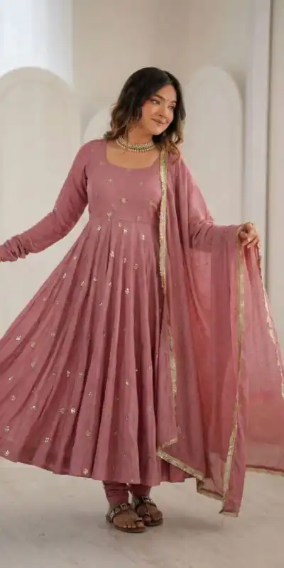 SRK 5330 Peach Color Roman Silk Salwar Suit with Embroidery Work. Available at ₹2099 only. Delivery 4-6 Working Days. Shop now. | Jump Suits, Salwar suit, Designer Suits, Casual Suits, Creative suits, Palazzo Suits, Party Wear Suits, Patiala Suits, Straight Suits