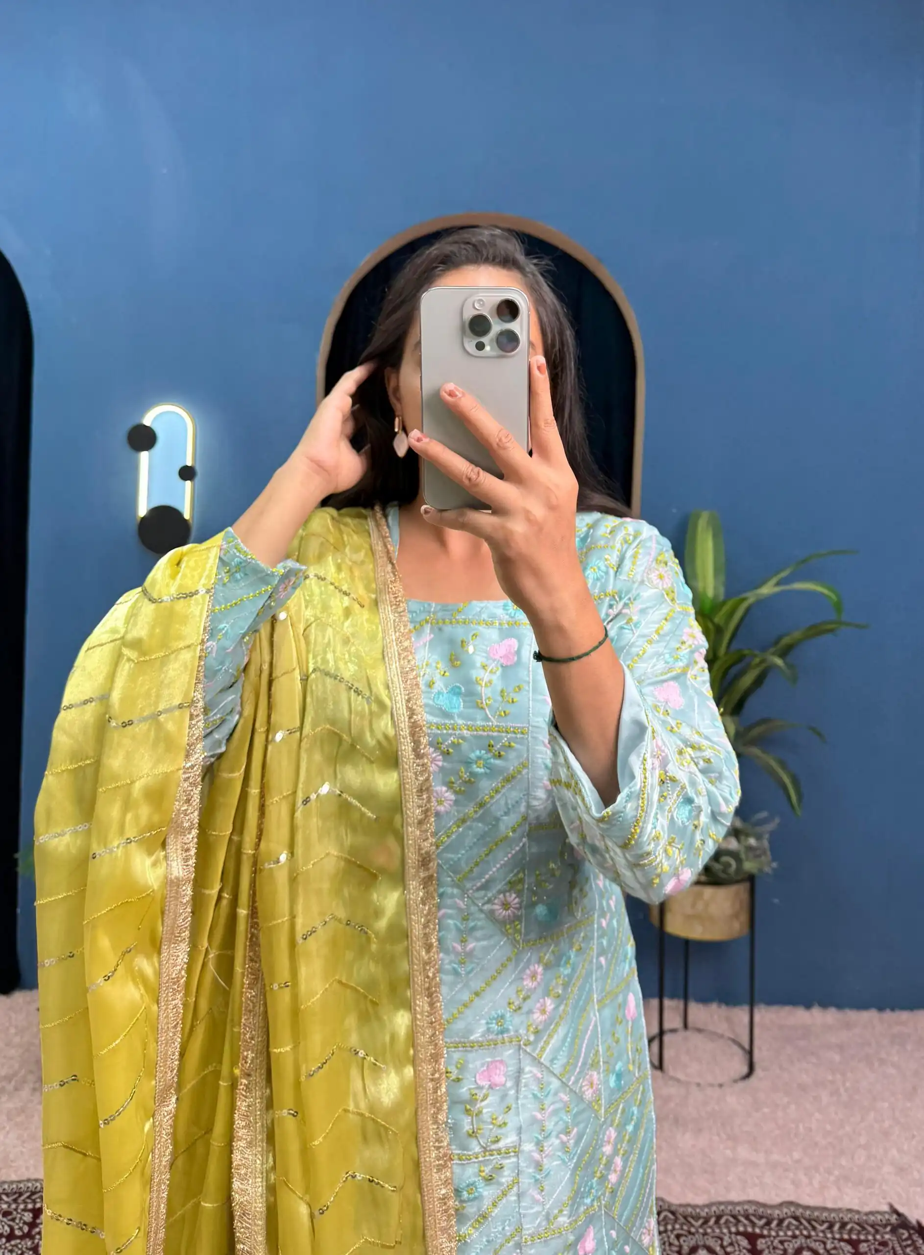 ST 1099 Sky Blue Zimmy Silk Salwar Suit Perfect for Wedding, Party, Karwa Chauth, Haldi, Eid – . Special Price ₹2449. Delivery 4-6 Working Days. Shop no | Jump Suits, Salwar suit, Designer Suits, Casual Suits, Creative suits, Palazzo Suits, Party Wear Suits, Patiala Suits, Straight Suits