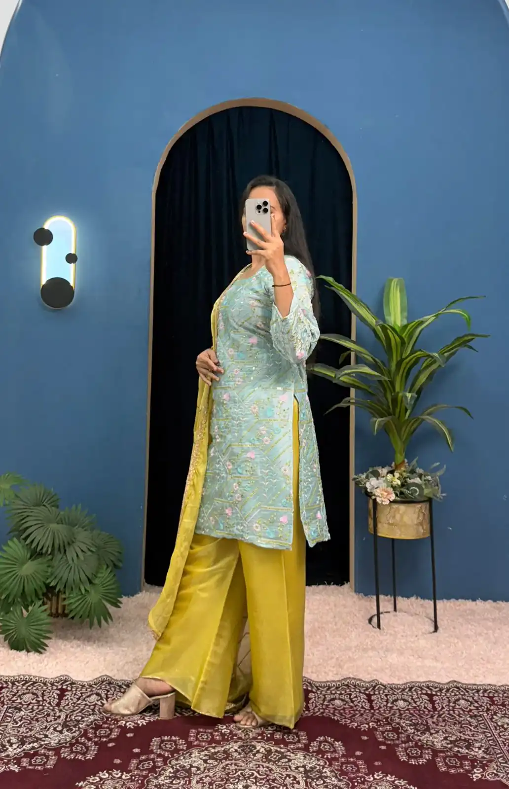 ST 1099 Sky Blue Zimmy Silk Salwar Suit Perfect for Wedding, Party, Karwa Chauth, Haldi, Eid – . Special Price ₹2449. Delivery 4-6 Working Days. Shop no | Jump Suits, Salwar suit, Designer Suits, Casual Suits, Creative suits, Palazzo Suits, Party Wear Suits, Patiala Suits, Straight Suits