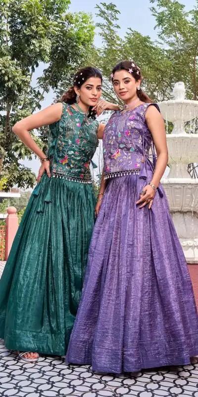 Ram 166 Lavender Gold Crush Lehenga Choli Perfect for Wedding, Party, Ethnic Day, Karwa Chauth, Sangeet – . Special Price ₹2549. Delivery 4-6 Working Days. | Lehenga, Bollywood Lehenga, Creative Lehenga, Designer Lehenga, Embroidered Lehenga, Party Wear Lehenga