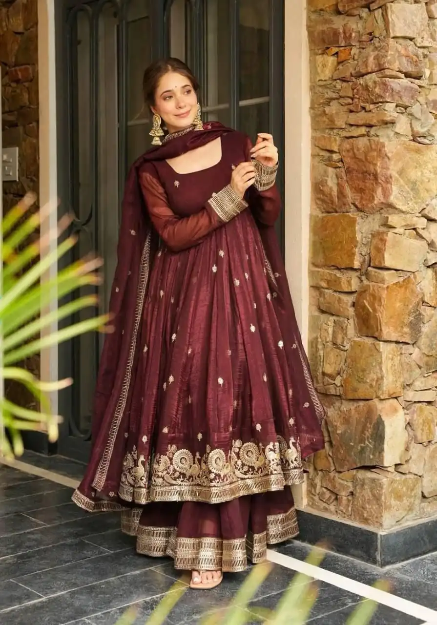 ZB 5055 Maroon Embroidery Work Salwar Suit in Teal Gold Crazy. Available at ₹2449 only. Delivery 4-6 Working Days. Shop now. | Jump Suits, Salwar suit, Designer Suits, Casual Suits, Creative suits, Palazzo Suits, Party Wear Suits, Patiala Suits, Straight Suits