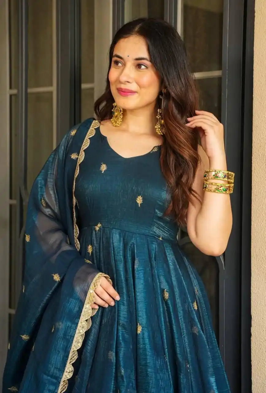 ZB 5055 Teal Embroidery Work Salwar Suit in Teal Gold Crazy. Available at ₹2449 only. Delivery 4-6 Working Days. Shop now. | Jump Suits, Salwar suit, Designer Suits, Casual Suits, Creative suits, Palazzo Suits, Party Wear Suits, Patiala Suits, Straight Suits