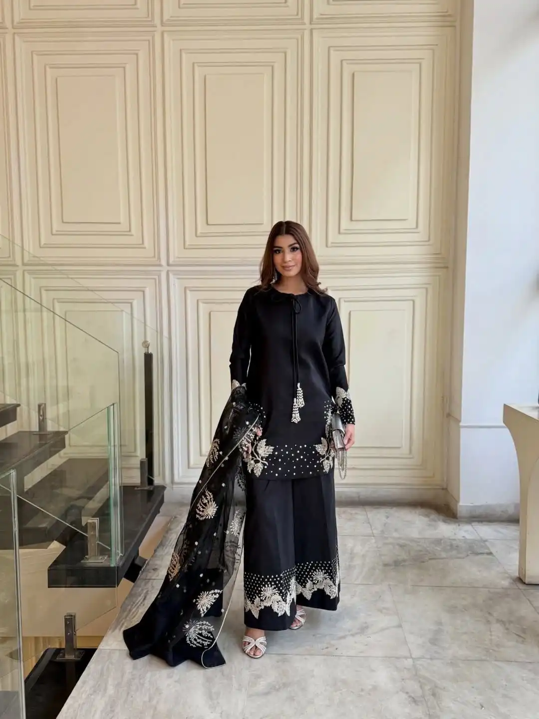 AD 202 Black in Color Natural Crepe Embroidery Work Salwar Suit . Affordable Price ₹1849. Delivery 4-6 Working Days. Shop now. | Jump Suits, Salwar suit, Designer Suits, Casual Suits, Creative suits, Palazzo Suits, Party Wear Suits, Patiala Suits, Straight Suits