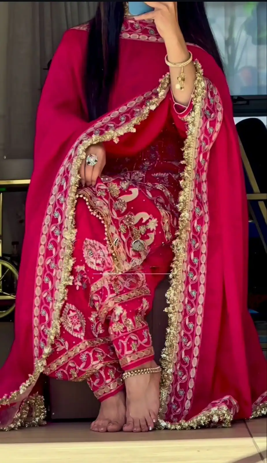 NF 1247 Pink in Color Natural Crepe Embroidery Work Salwar Suit . Affordable Price ₹2599. Delivery 4-6 Working Days. Shop now. | Jump Suits, Salwar suit, Designer Suits, Casual Suits, Creative suits, Palazzo Suits, Party Wear Suits, Patiala Suits, Straight Suits