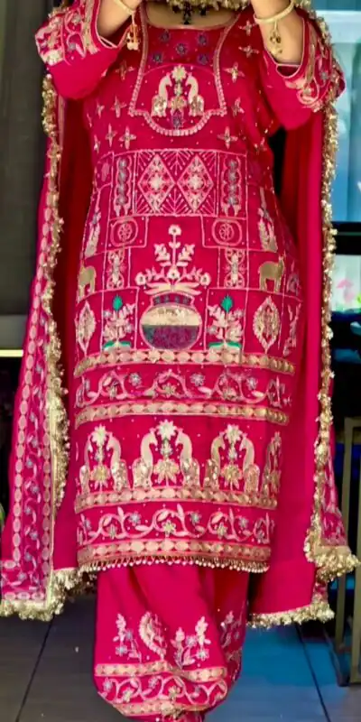 NF 1247 Pink in Color Natural Crepe Embroidery Work Salwar Suit . Affordable Price ₹2599. Delivery 4-6 Working Days. Shop now. | Jump Suits, Salwar suit, Designer Suits, Casual Suits, Creative suits, Palazzo Suits, Party Wear Suits, Patiala Suits, Straight Suits