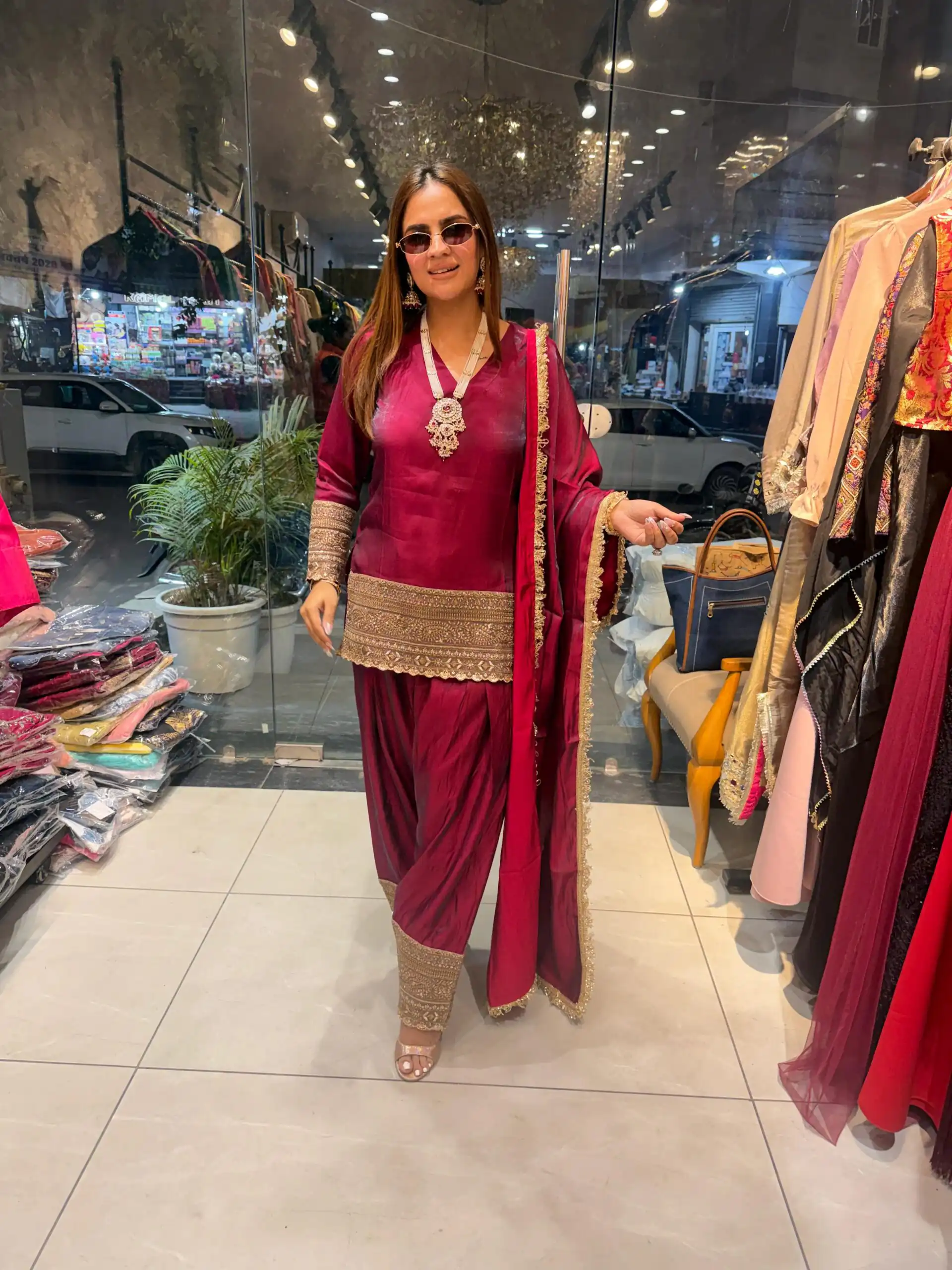 ZSR 3164 Red Fendy Silk Salwar Suitwith Embroidery Work & Lace Work. Now at just ₹2099. Delivery 4-6 Working Days. Shop now. | Jump Suits, Salwar suit, Designer Suits, Casual Suits, Creative suits, Palazzo Suits, Party Wear Suits, Patiala Suits, Straight Suits