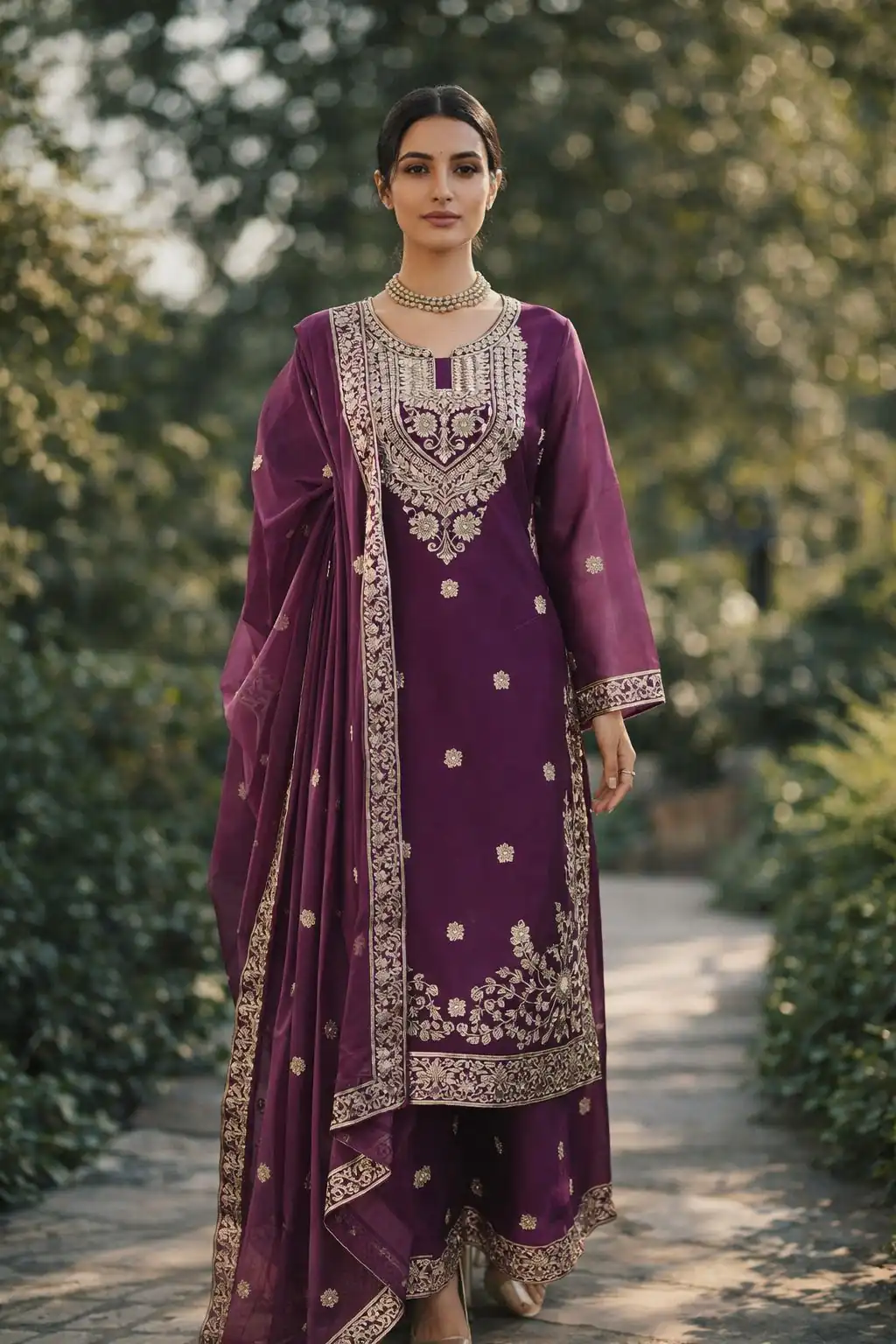 RTC 5981 Wine in Color Zimmy Silk Thread Embroidery Salwar Suit . Exclusive Offer ₹2049. Delivery 4-6 Working Days. Shop now. | Jump Suits, Salwar suit, Designer Suits, Casual Suits, Creative suits, Palazzo Suits, Party Wear Suits, Patiala Suits, Straight Suits