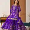 MD 3057 Purple Chinon Silk Salwar Suit with Embroidery Work & Lace Work. Affordable Price ₹2149. Delivery 4-6 Working Days. Shop now. | Jump Suits, Salwar suit, Designer Suits, Casual Suits, Creative suits, Palazzo Suits, Party Wear Suits, Patiala Suits, Straight Suits