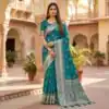 MB 39 Teal Color Banarasi Saree with Zari Work & Lace Work. Introductory Price ₹1899. Delivery 4-6 Working Days. Shop now. | Sarees, Bollywood Sarees, Creative Sarees, Designer Sarees, Embroidered Sarees, Ethnic Saree, Modern Digital sarees, Party Wear Sarees