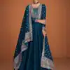 FC 9577 Teal Color Vichitra Salwar Suit with Embroidery Work. Available at ₹2649 only. Delivery 4-6 Working Days. Shop now. | Jump Suits, Salwar suit, Designer Suits, Casual Suits, Creative suits, Palazzo Suits, Party Wear Suits, Patiala Suits, Straight Suits