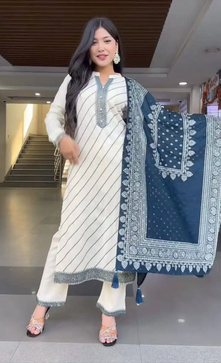 DC 113 White in Maslin Digital Print Salwar Suit . Wedding, Party, Festive, Events, Introductory Price ₹1599. Delivery 4-6 Working Days. Shop now. | Jump Suits, Salwar suit, Designer Suits, Casual Suits, Creative suits, Palazzo Suits, Party Wear Suits, Patiala Suits, Straight Suits