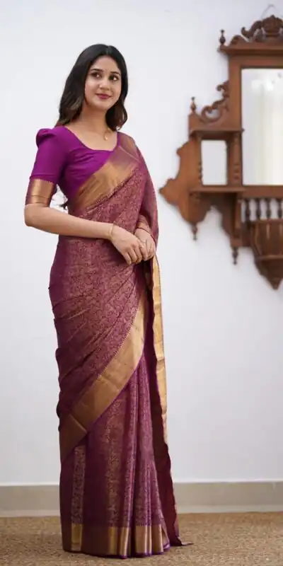 KPR 168 Wine in Soft Lichi Silk Lace Border & Lace Work Saree . Available at ₹1299 only. Delivery 4-6 Working Days. Shop now. | Sarees, Bollywood Sarees, Creative Sarees, Designer Sarees, Embroidered Sarees, Ethnic Saree, Modern Digital sarees, Party Wear Sarees