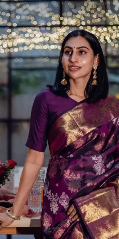 KPR 245 Wine Color Soft Lichi Silk Saree with Lace Border & Lace Work. Best Price ₹1449. Delivery 4-6 Working Days. Shop now. | Sarees, Bollywood Sarees, Creative Sarees, Designer Sarees, Embroidered Sarees, Ethnic Saree, Modern Digital sarees, Party Wear Sarees