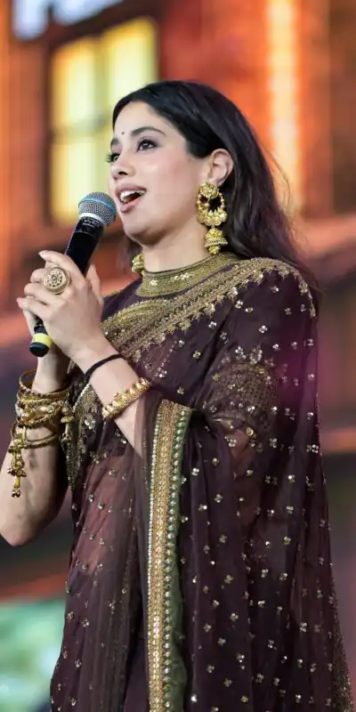 Alternative view of Wonderful Wine Soft Twill Embroidery Sequins Work Saree