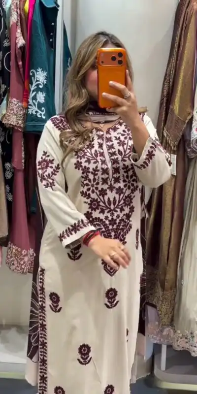 BE 474 Maroon Color Rayon Salwar Suit with Embroidery Work. Grab it for ₹1999. Delivery 4-6 Working Days. Online Shop now. | Jump Suits, Salwar suit, Designer Suits, Casual Suits, Creative suits, Palazzo Suits, Party Wear Suits, Patiala Suits, Straight Suits