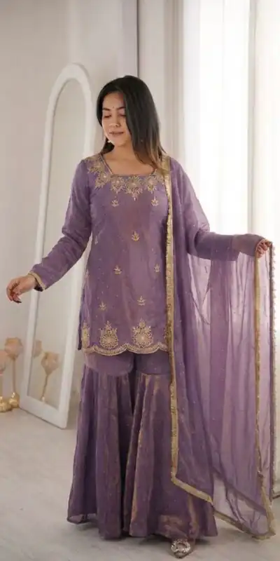 ZSR 3166 Purple Color Fendy Silk With Embroidery Work Salwar Suit. Get it for ₹2149. Delivery 4-6 Working Days. Online Shop now. | Jump Suits, Salwar suit, Designer Suits, Casual Suits, Creative suits, Palazzo Suits, Party Wear Suits, Patiala Suits, Straight Suits