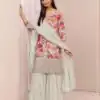 FC 2114 White Chinon Salwar Suit with Embroidery Work & Digital Print. Festive Deal ₹2449. Delivery 4-6 Working Days. Shop now. | Jump Suits, Salwar suit, Designer Suits, Casual Suits, Creative suits, Palazzo Suits, Party Wear Suits, Patiala Suits, Straight Suits