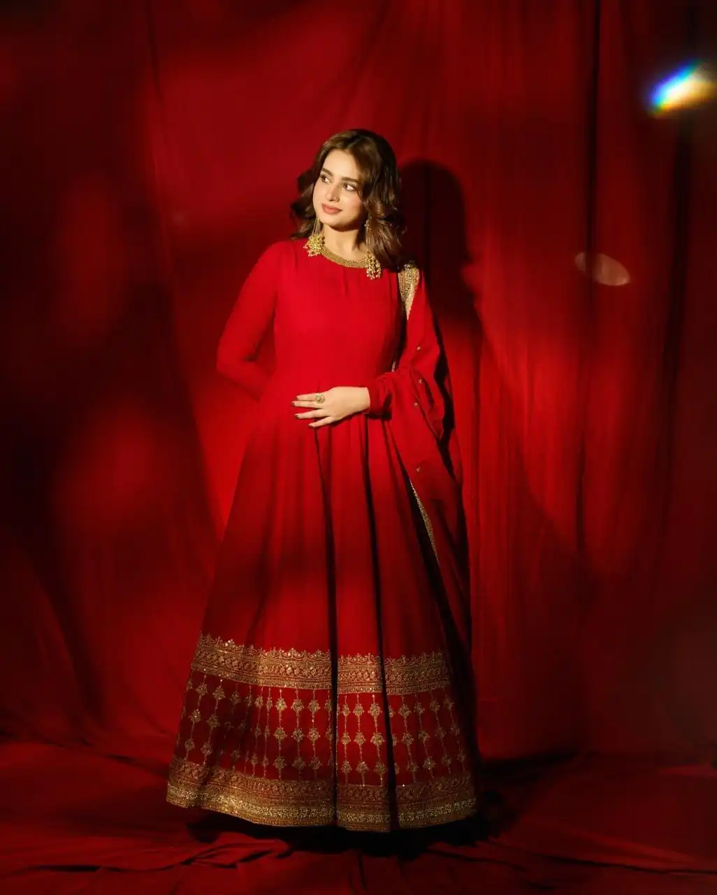 RRTC 6026 Red Color Vichitra Silk Thread Sequence Work Gown . Exclusive Offer ₹2499. Delivery 4-6 Working Days. Shop now. | Gowns, Bollywood Gowns, Creative Gowns, Designer Gowns, Embroidered Gowns, Party Wear Gowns
