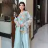 BE 469 Sky Blue in Organza ace Work & Embroidery Work Salwar Suit . Special Price ₹2049. Delivery 4-6 Working Days. Shop now. | Jump Suits, Salwar suit, Designer Suits, Casual Suits, Creative suits, Palazzo Suits, Party Wear Suits, Patiala Suits, Straight Suits
