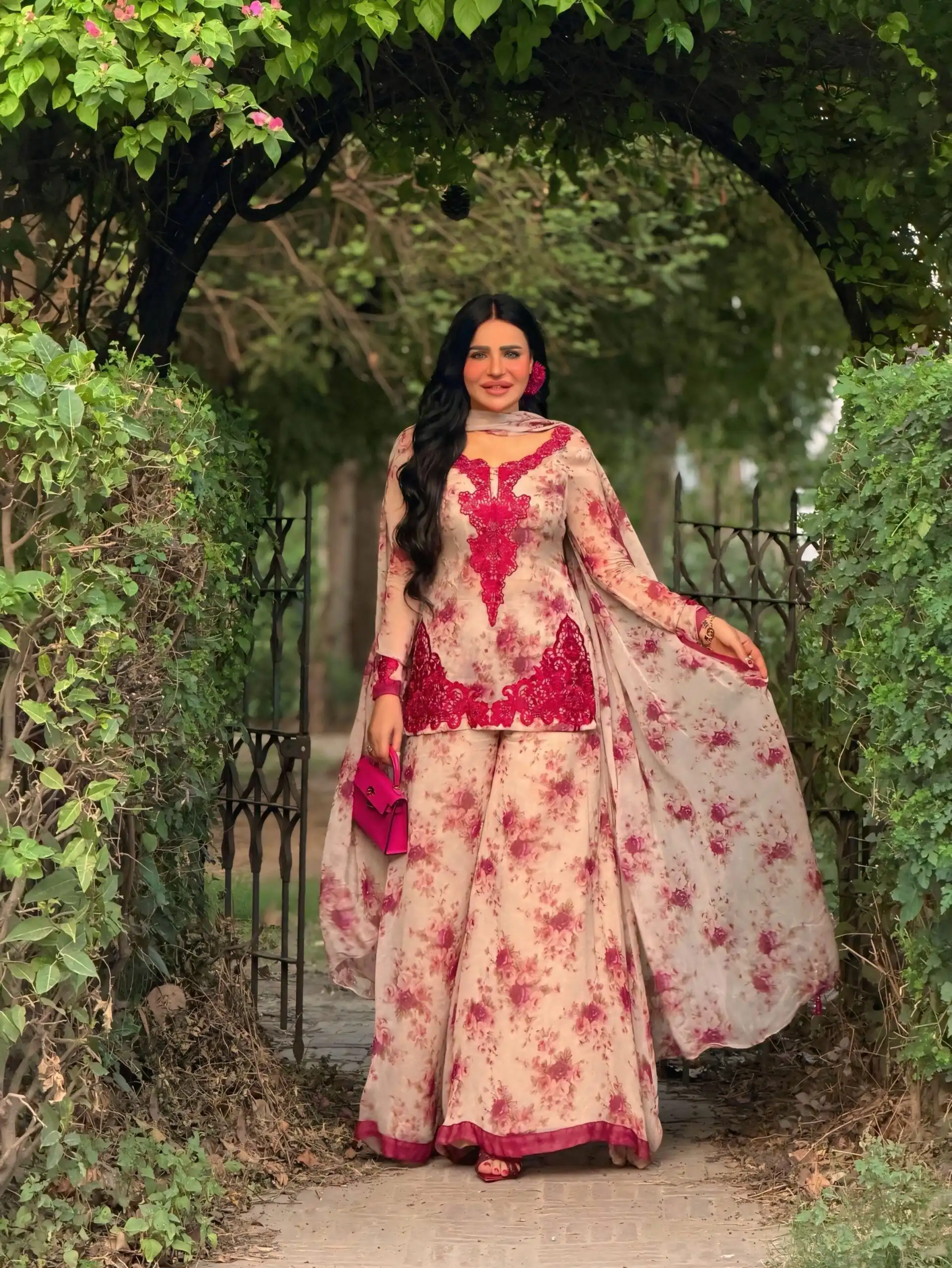 SRK 5352 Red Color Faux Georgette Salwar Suit with Designer Work. Affordable Price ₹2049. Delivery 4-6 Working Days. Shop now. | Jump Suits, Salwar suit, Designer Suits, Casual Suits, Creative suits, Palazzo Suits, Party Wear Suits, Patiala Suits, Straight Suits