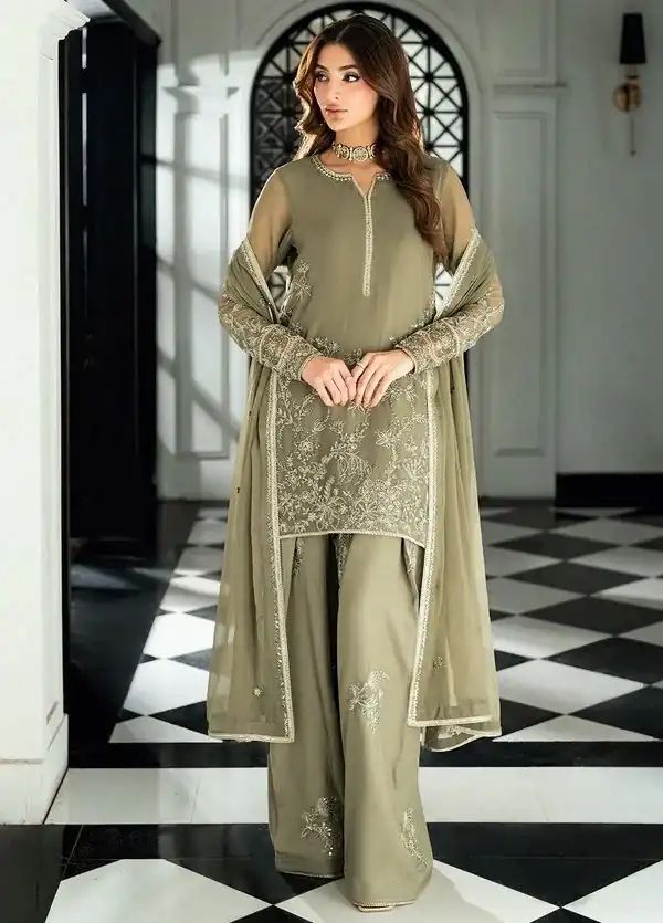 RTC 6037 Sage Green Faux Georgette Salwar Suit with Designer Work. Affordable Price ₹2149. Delivery 4-6 Working Days. Shop now. | Jump Suits, Salwar suit, Designer Suits, Casual Suits, Creative suits, Palazzo Suits, Party Wear Suits, Patiala Suits, Straight Suits