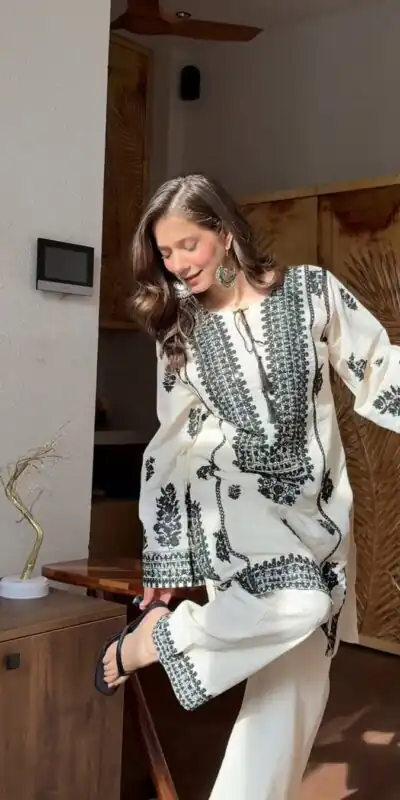 SRK 5349 White Rayon Butti Silk Salwar Suit with Embroidery Work. Special Price ₹1899. Delivery 4-6 Working Days. Shop now. | Jump Suits, Salwar suit, Designer Suits, Casual Suits, Creative suits, Palazzo Suits, Party Wear Suits, Patiala Suits, Straight Suits