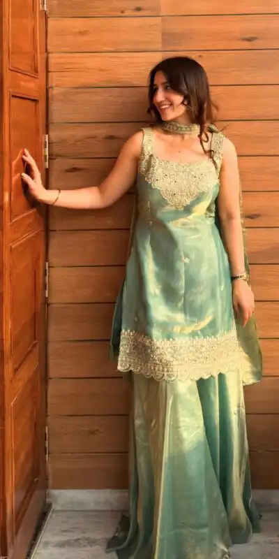 NF 1284 Green Fandy Silk Salwar Suit with Embroidery Work. Wedding, Party, Festive, Events Now at just ₹1999. Delivery 4-6 Working Days. Shop now. | Jump Suits, Salwar suit, Designer Suits, Casual Suits, Creative suits, Palazzo Suits, Party Wear Suits, Patiala Suits, Straight Suits