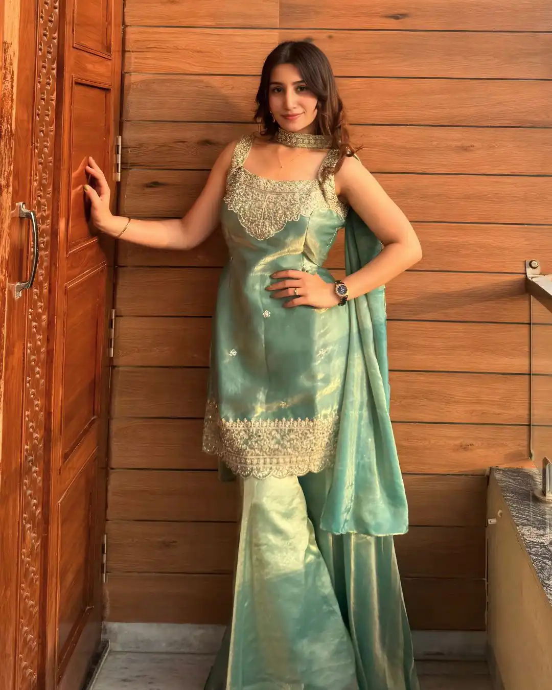 NF 1284 Green Fandy Silk Salwar Suit with Embroidery Work. Wedding, Party, Festive, Events Now at just ₹1999. Delivery 4-6 Working Days. Shop now. | Jump Suits, Salwar suit, Designer Suits, Casual Suits, Creative suits, Palazzo Suits, Party Wear Suits, Patiala Suits, Straight Suits