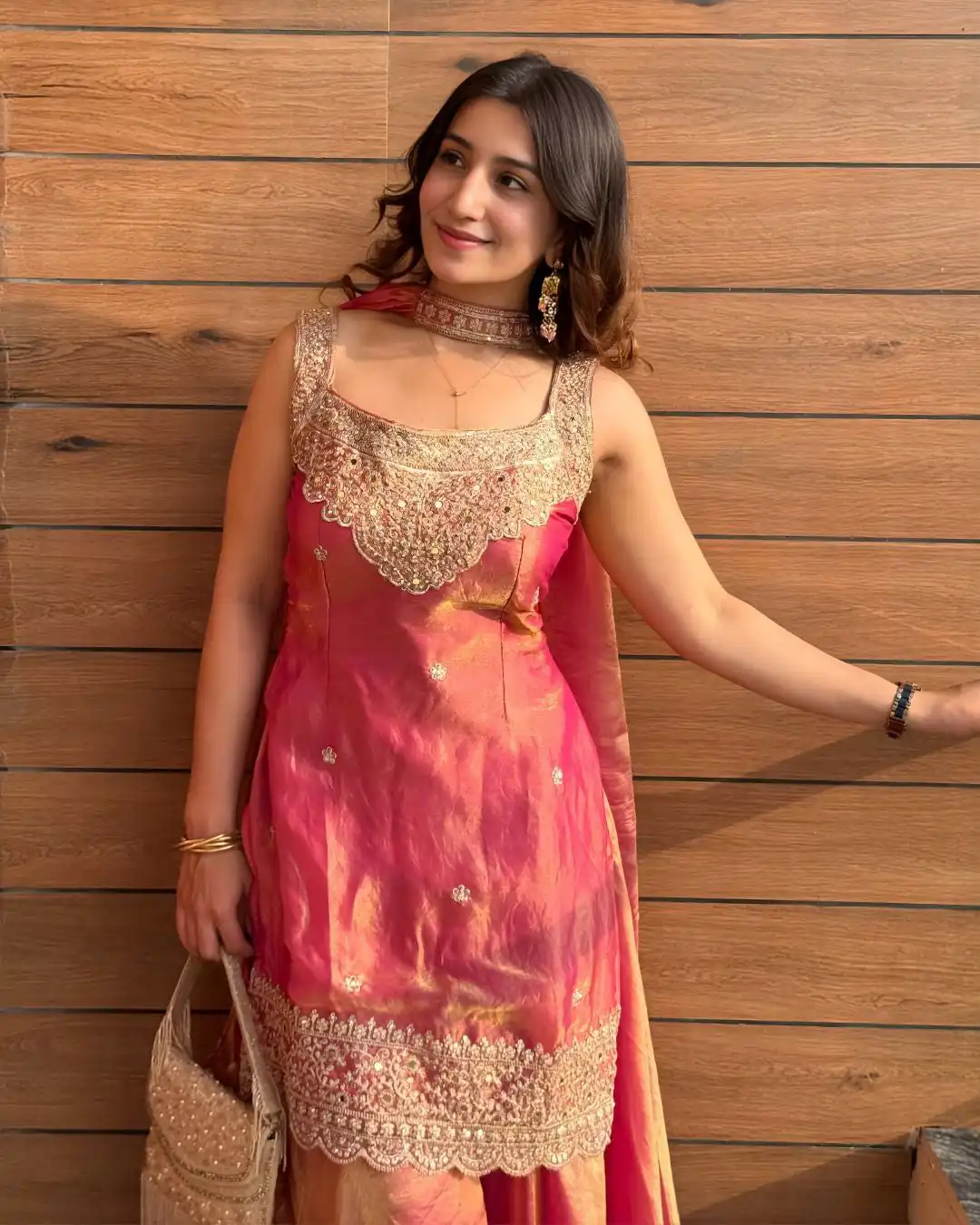 NF 1284 Rust Fandy Silk Salwar Suit with Embroidery Work. Wedding, Party, Festive, Events Now at just ₹1999. Delivery 4-6 Working Days. Shop now. | Jump Suits, Salwar suit, Designer Suits, Casual Suits, Creative suits, Palazzo Suits, Party Wear Suits, Patiala Suits, Straight Suits